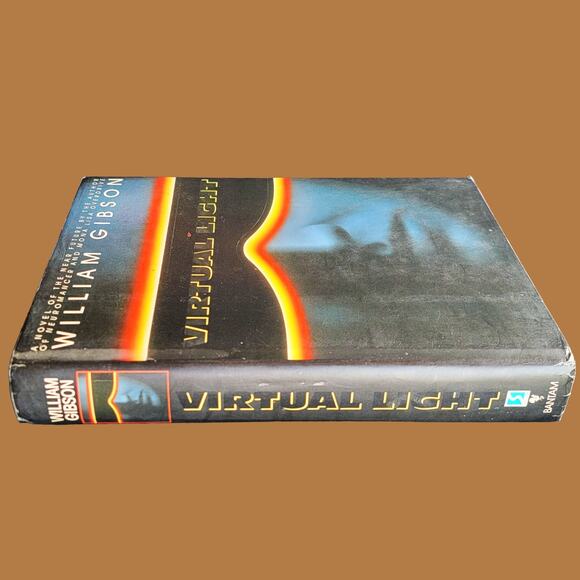 First Edition 1993 William Gibson's "Virtual Light" Hardcover Novel - Picture 5 of 6